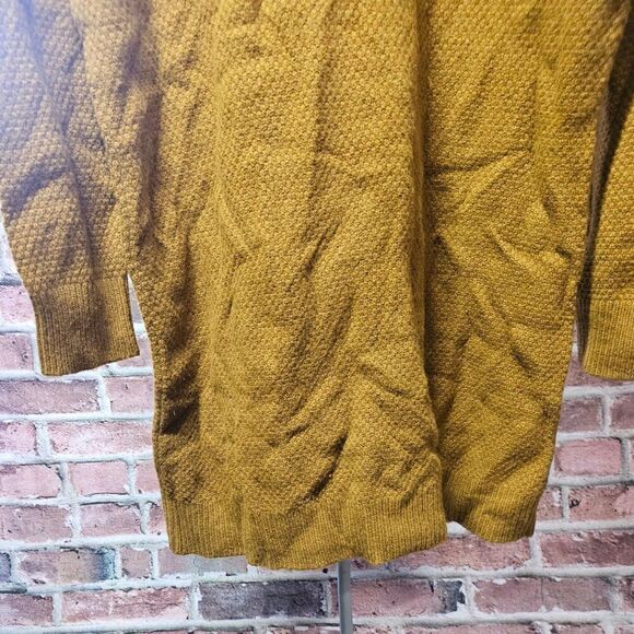 Women's MADEWELL Foldover Turtleneck Sweater Dress Large AF199 - Picture 4 of 6